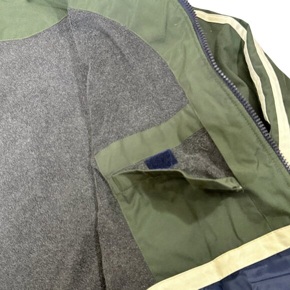 Vintage 90's County Seat Green Outerwear Flannel Lined Jacket Men's Large - Picture 10 of 10